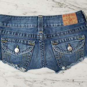 True Brand Religion Jeans Shorts